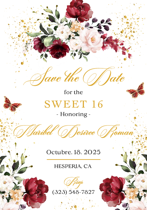 50 Pcs Butterfly Clear Acrylic Invitation + Paper Save Date card+Envelopes