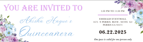 100 Pcs paper you are invited card