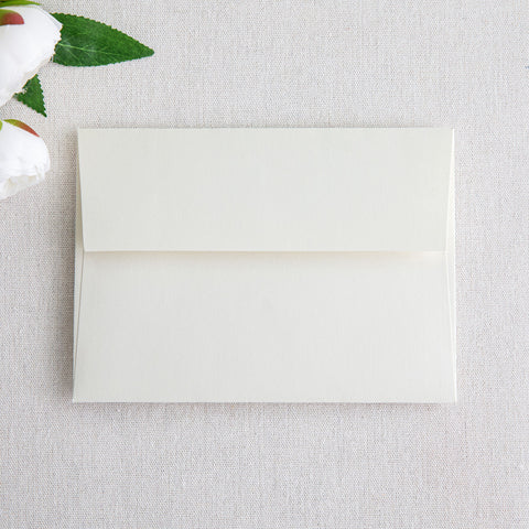 NingsPaper 50 Pieces  A7 5 x 7'' Ivory Self Seal Envelopes