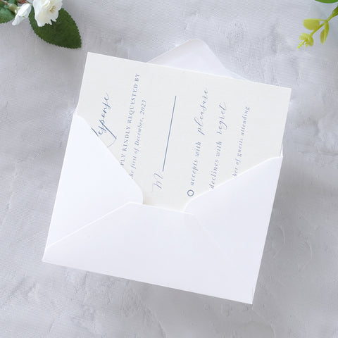 NingsPaper 50 Pieces White A1 3.62 × 5.12 Inches Envelopes