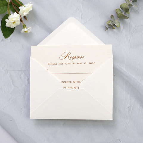 NingsPaper 50 Pieces Ivory A1 3.62 × 5.12 Inches Envelopes