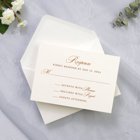 NingsPaper 50 Pieces Ivory A1 3.62 × 5.12 Inches Envelopes