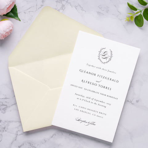 NingsPaper A9 Envelopes, 5.75 x 8.75'' Cream Wedding Mailing Envelopes