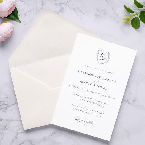 NingsPaper A9 Envelopes, 5.75 x 8.75'' Ivory Wedding Mailing Envelopes