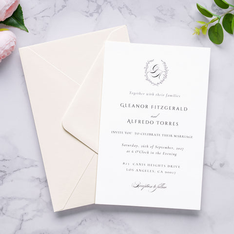 NingsPaper A9 Envelopes, 5.75 x 8.75'' Ivory Wedding Mailing Envelopes