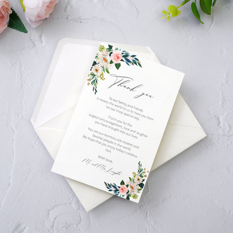 NingsPaper 50 Pieces Ivory A4 Envelopes for 4x6 Cards