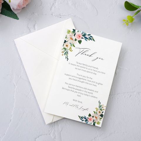 NingsPaper 50 Pieces Ivory A4 Envelopes for 4x6 Cards