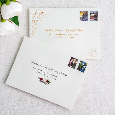 NingsPaper 50 Pieces  A7 5 x 7'' Ivory Self Seal Envelopes