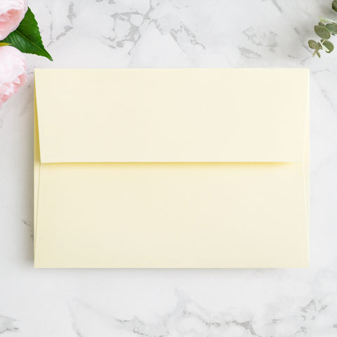 NingsPaper 50 Pieces  A7 5 x 7'' Cream Self Seal Envelopes