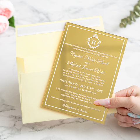 NingsPaper 50 Pieces  A7 5 x 7'' Cream Self Seal Envelopes