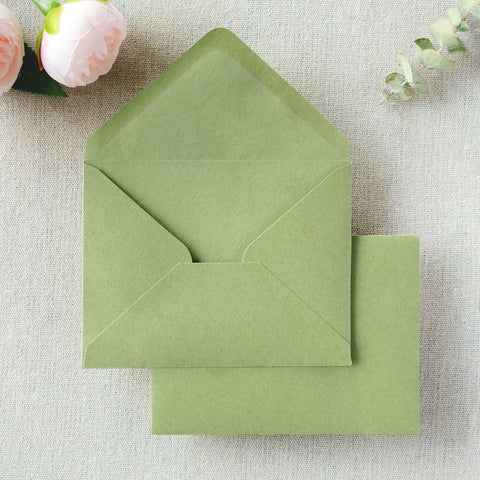 NingsPaper 50 Pieces Blush Pink A1 3.62 × 5.12 Inches Envelopes