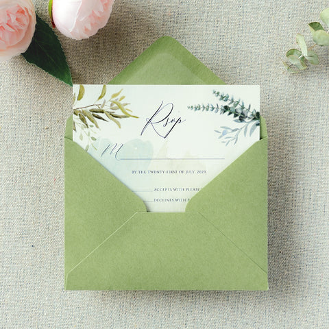 NingsPaper 50 Pieces Blush Pink A1 3.62 × 5.12 Inches Envelopes