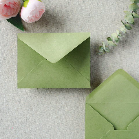 NingsPaper 50 Pieces Blush Pink A1 3.62 × 5.12 Inches Envelopes