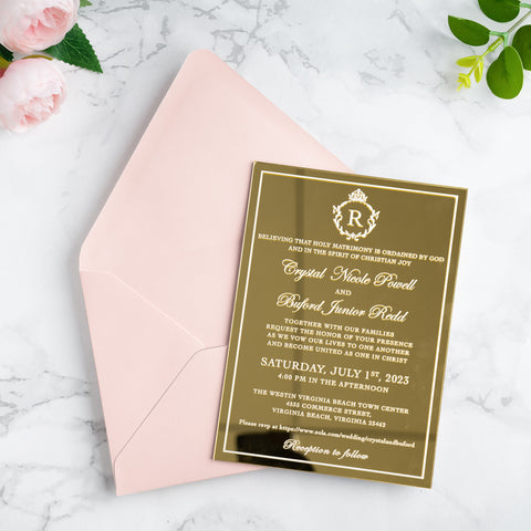 NingsPaper 50 Pieces A7 Euro Flap Envelopes, Blush Pink 5x7 Envelopes