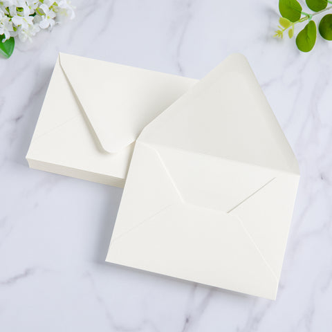 NingsPaper 50 Pieces Ivory A2 Envelopes for 4.25×5.5 Cards