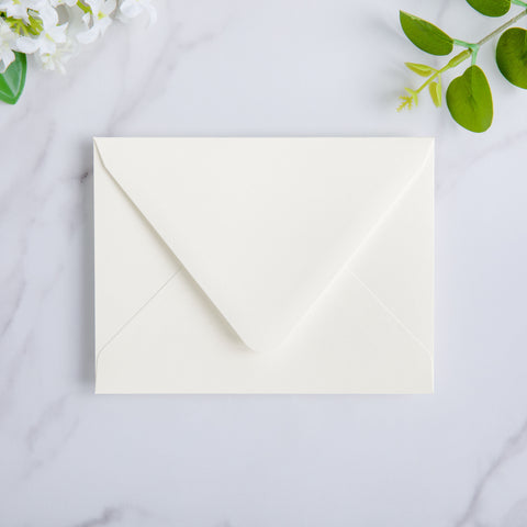 NingsPaper 50 Pieces Ivory A2 Envelopes for 4.25×5.5 Cards
