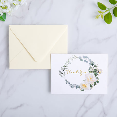 NingsPaper 50 Pieces Cream A2 Envelopes for 4.25×5.5 Cards