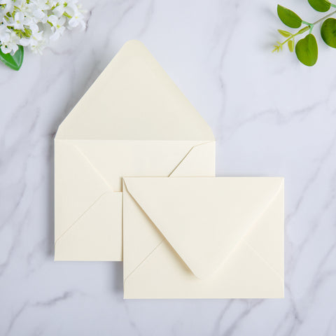 NingsPaper 50 Pieces Cream A2 Envelopes for 4.25×5.5 Cards