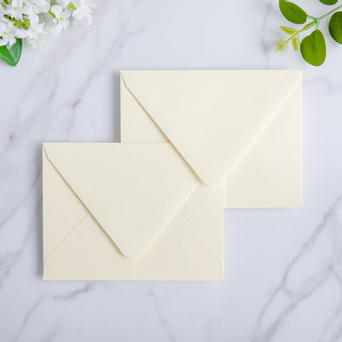 NingsPaper 50 Pieces Cream A2 Envelopes for 4.25×5.5 Cards