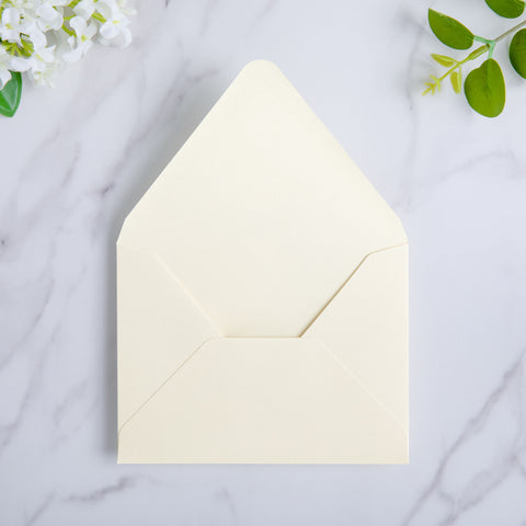 NingsPaper 50 Pieces Cream A2 Envelopes for 4.25×5.5 Cards