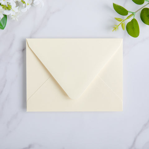NingsPaper 50 Pieces Cream A2 Envelopes for 4.25×5.5 Cards