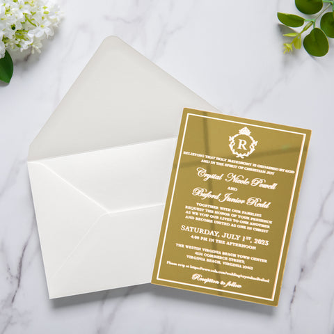 NingsPaper 50 Pieces A8 Envelopes, Large 5x7 Ivory Envelopes