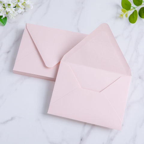 NingsPaper 50 Pieces Blush Pink A2 Envelopes for 4.25×5.5 Cards