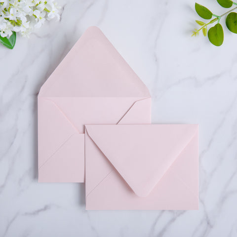 NingsPaper 50 Pieces Blush Pink A2 Envelopes for 4.25×5.5 Cards