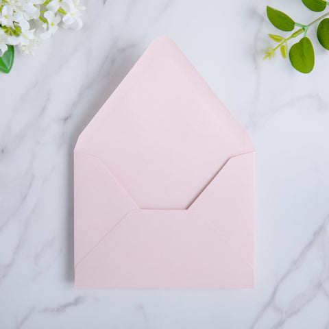 NingsPaper 50 Pieces Blush Pink A2 Envelopes for 4.25×5.5 Cards
