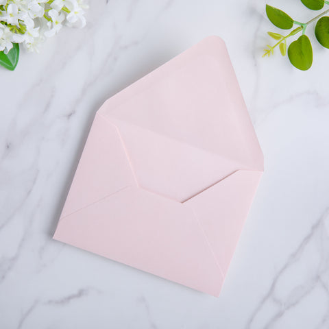 NingsPaper 50 Pieces Blush Pink A2 Envelopes for 4.25×5.5 Cards