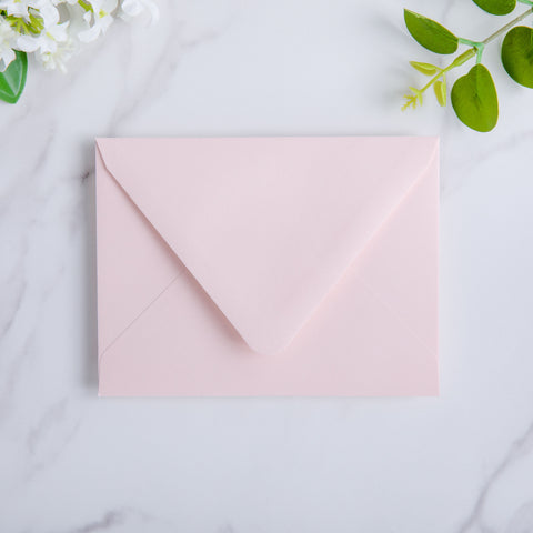 NingsPaper 50 Pieces Blush Pink A2 Envelopes for 4.25×5.5 Cards