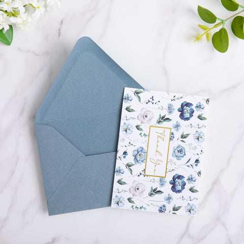 NingsPaper 50 Pieces Dusty Blue A2 Envelopes for 4.25×5.5 Cards