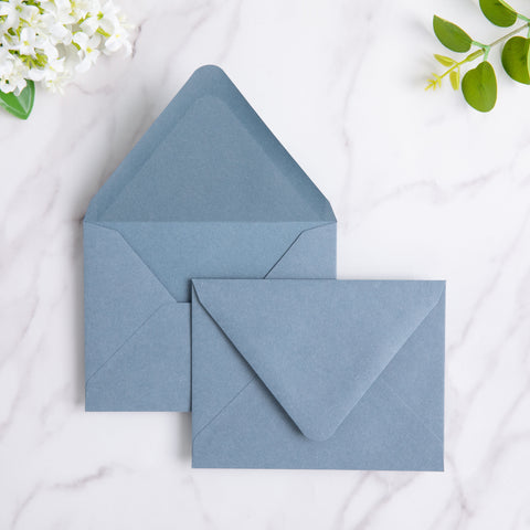 NingsPaper 50 Pieces Dusty Blue A2 Envelopes for 4.25×5.5 Cards