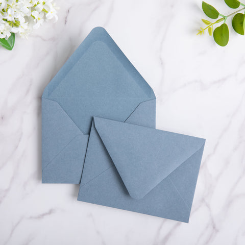 NingsPaper 50 Pieces Dusty Blue A2 Envelopes for 4.25×5.5 Cards