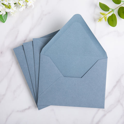 NingsPaper 50 Pieces Dusty Blue A2 Envelopes for 4.25×5.5 Cards