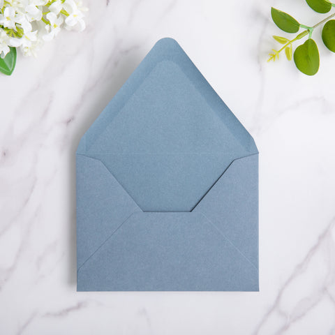 NingsPaper 50 Pieces Dusty Blue A2 Envelopes for 4.25×5.5 Cards