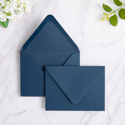 NingsPaper 50 Pieces Navy Blue A2 Envelopes for 4.25×5.5 Cards