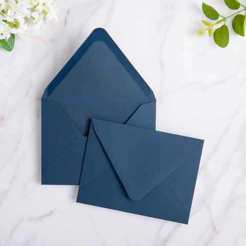 NingsPaper 50 Pieces Navy Blue A2 Envelopes for 4.25×5.5 Cards