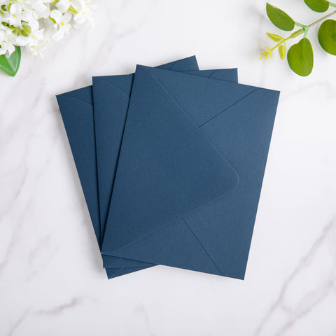 NingsPaper 50 Pieces Navy Blue A2 Envelopes for 4.25×5.5 Cards