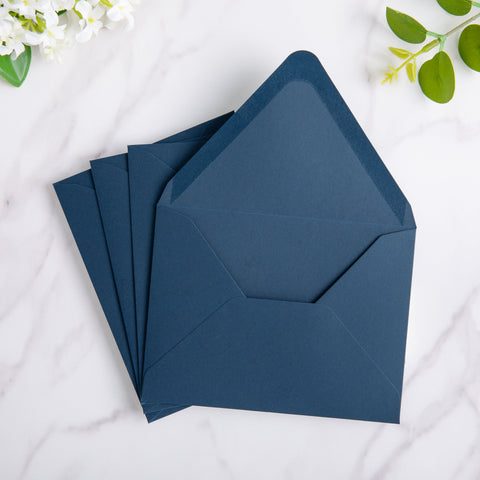 NingsPaper 50 Pieces Navy Blue A2 Envelopes for 4.25×5.5 Cards