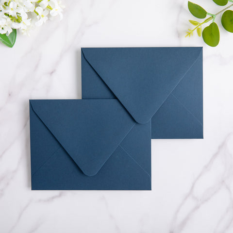 NingsPaper 50 Pieces Navy Blue A2 Envelopes for 4.25×5.5 Cards