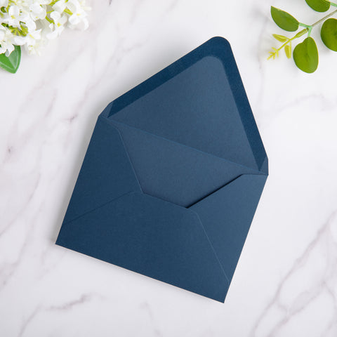 NingsPaper 50 Pieces Navy Blue A2 Envelopes for 4.25×5.5 Cards