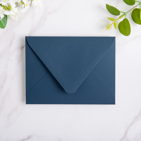 NingsPaper 50 Pieces Navy Blue A2 Envelopes for 4.25×5.5 Cards