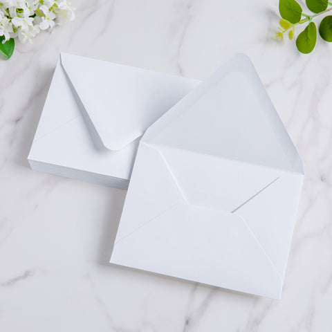 NingsPaper 50 Pieces White A2 Envelopes for 4.25×5.5 Cards
