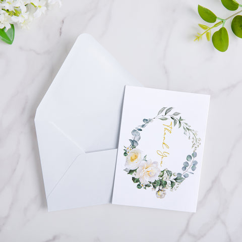 NingsPaper 50 Pieces White A2 Envelopes for 4.25×5.5 Cards
