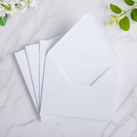 NingsPaper 50 Pieces White A2 Envelopes for 4.25×5.5 Cards