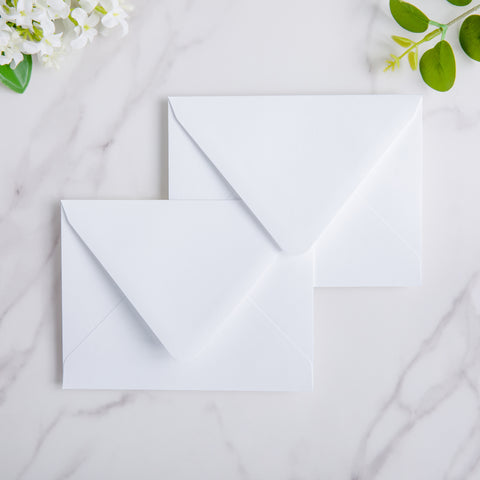 NingsPaper 50 Pieces White A2 Envelopes for 4.25×5.5 Cards
