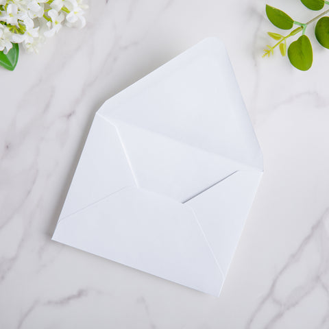 NingsPaper 50 Pieces White A2 Envelopes for 4.25×5.5 Cards