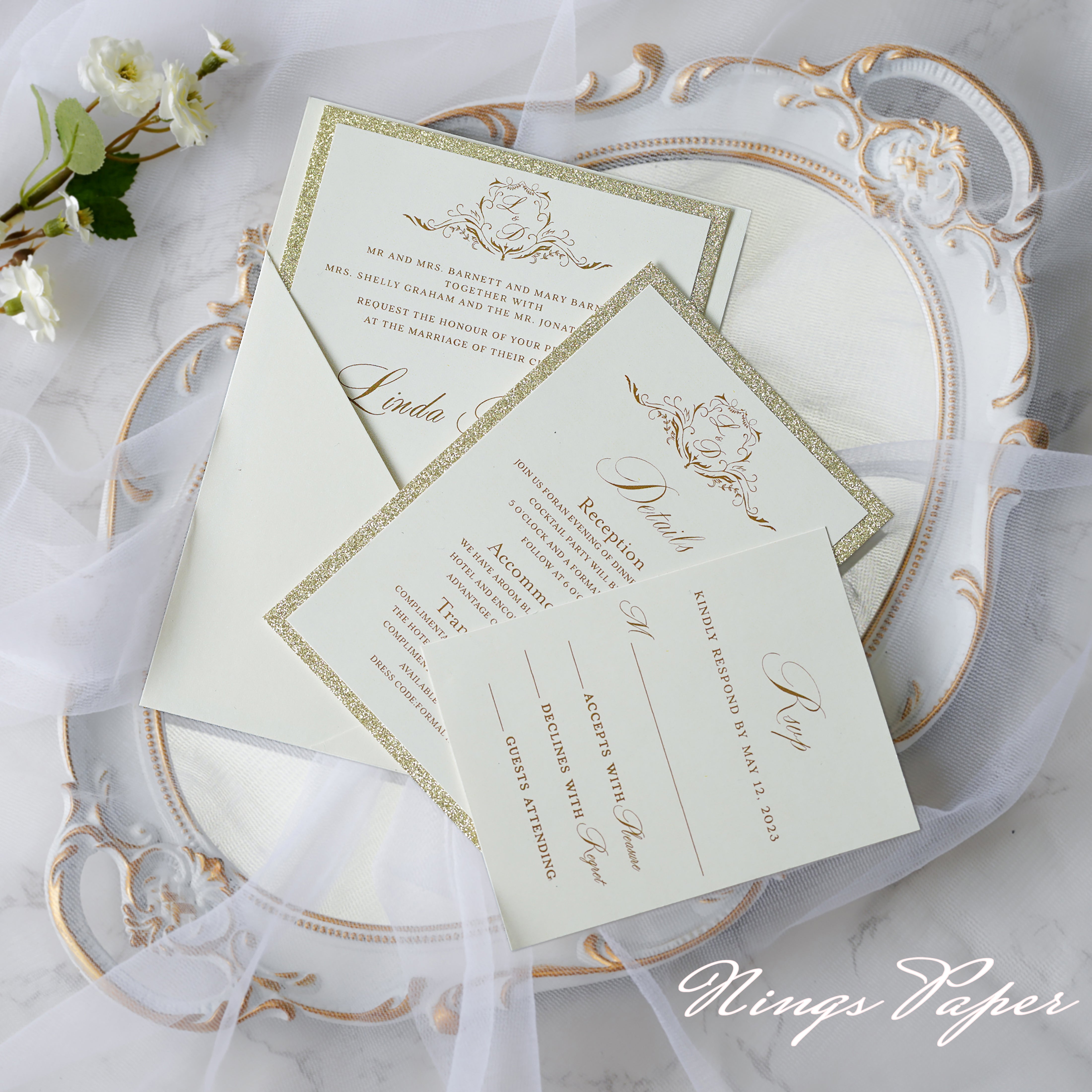 PANEL POCKET INVITATIONS – NingsPaper